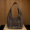 Alila Eyelet Suede Bag