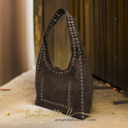 Alila Eyelet Suede Bag