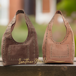 Alila Eyelet Suede Bag